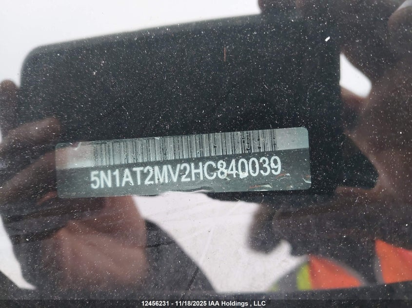 5N1AT2MV2HC840039 2017 NISSAN ROGUE photo no. 20