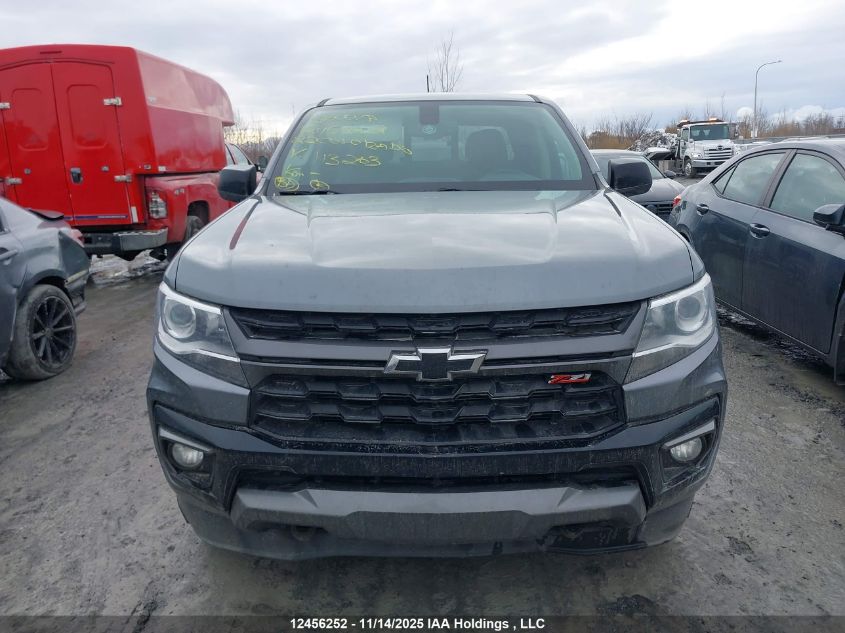 2022 Chevrolet Colorado Z71 VIN: 1GCGTDENXN1113263 Lot: 12456252