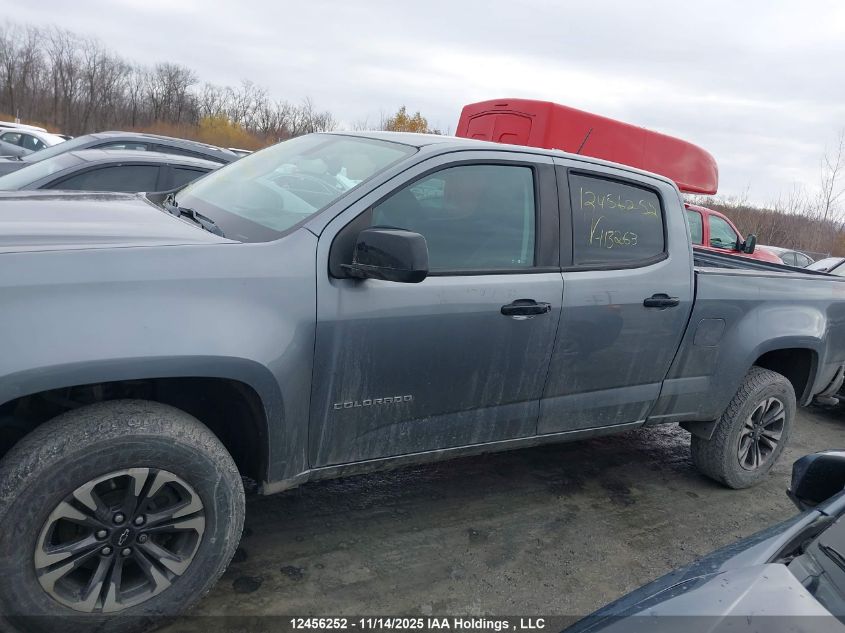 2022 Chevrolet Colorado Z71 VIN: 1GCGTDENXN1113263 Lot: 12456252