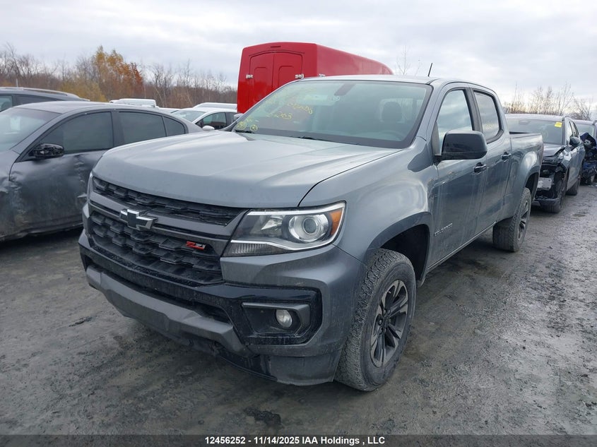 1GCGTDENXN1113263 2022 CHEVROLET COLORADO photo no. 2