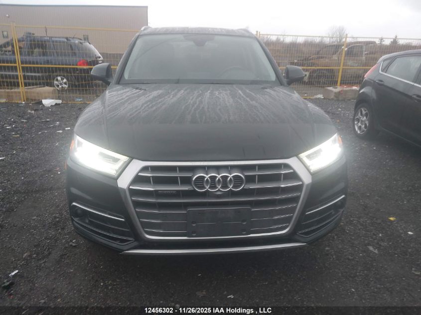 2018 Audi Q5 2.0T Technik VIN: WA1CNAFY5J2031259 Lot: 12456302