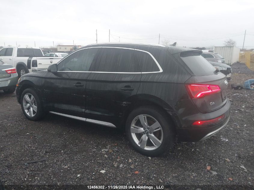 2018 Audi Q5 2.0T Technik VIN: WA1CNAFY5J2031259 Lot: 12456302