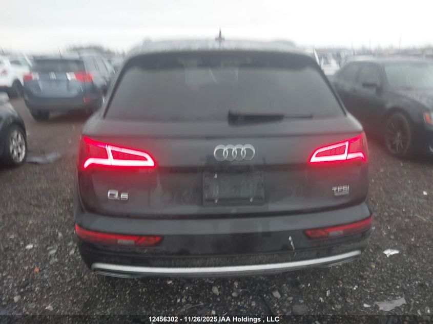 2018 Audi Q5 2.0T Technik VIN: WA1CNAFY5J2031259 Lot: 12456302