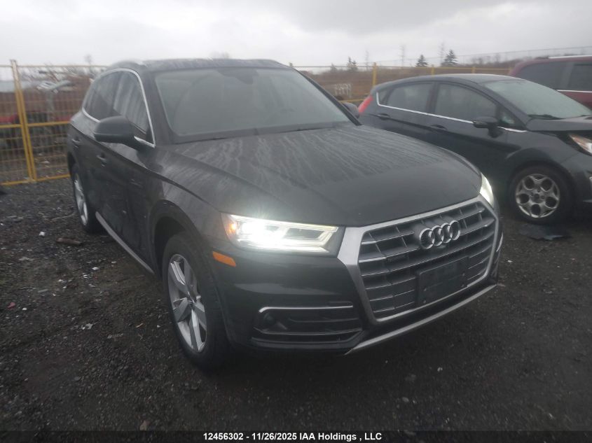 2018 Audi Q5 2.0T Technik VIN: WA1CNAFY5J2031259 Lot: 12456302