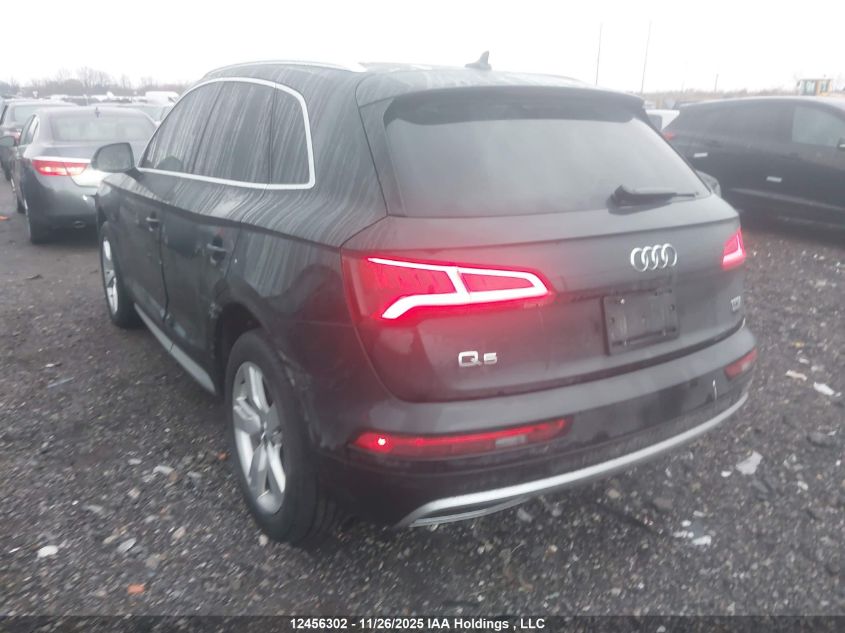 2018 Audi Q5 2.0T Technik VIN: WA1CNAFY5J2031259 Lot: 12456302