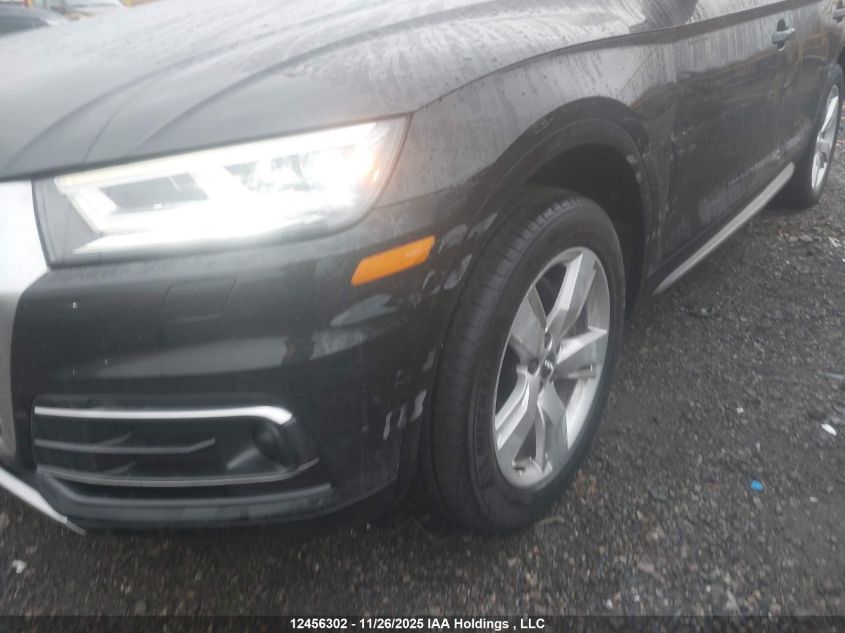 2018 Audi Q5 2.0T Technik VIN: WA1CNAFY5J2031259 Lot: 12456302