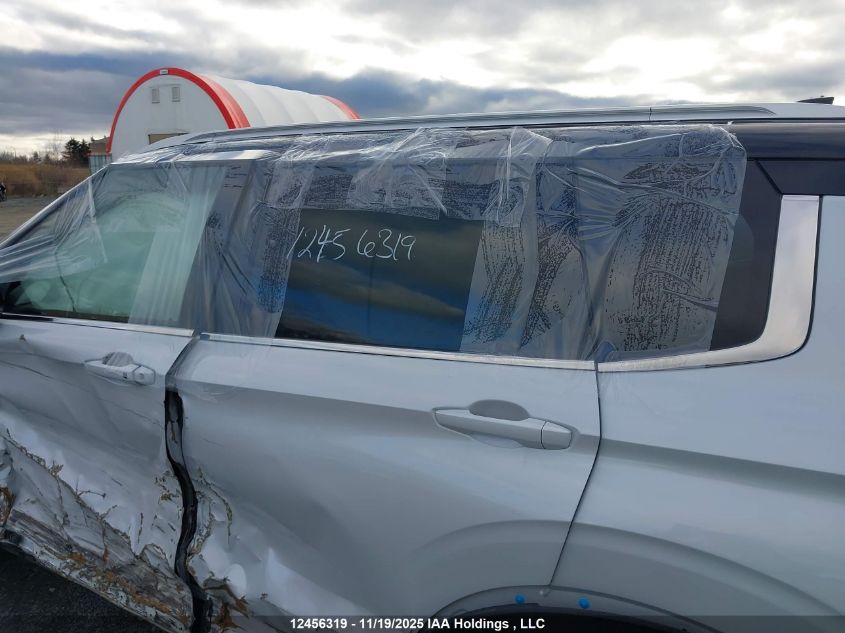 2025 Mitsubishi Outlander Gt VIN: JA4J4WA82SZ620471 Lot: 12456319