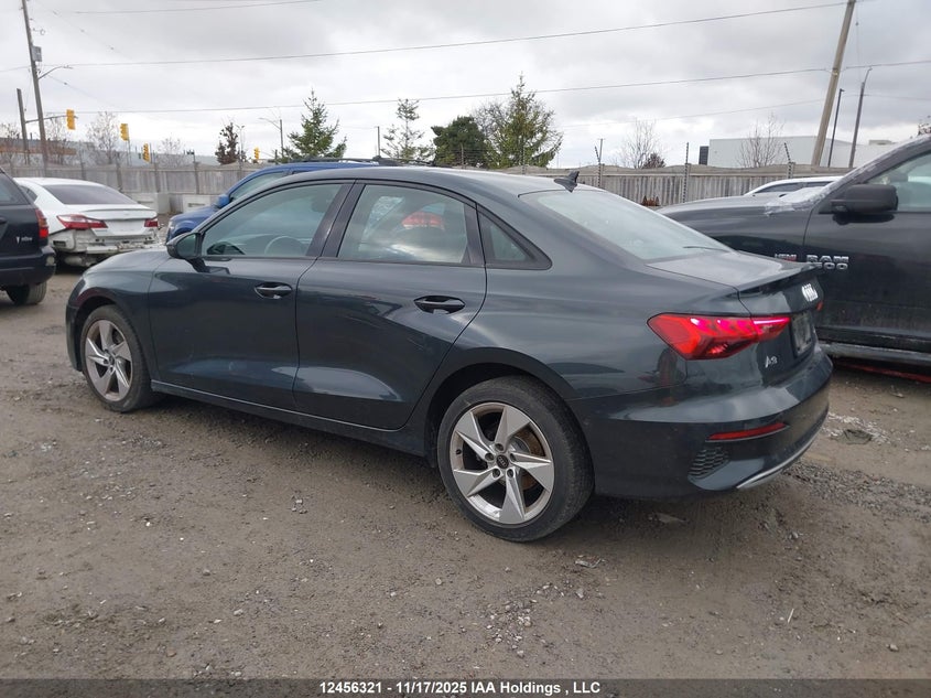 2023 Audi A3 Premium VIN: WAUGUCGY6PA097710 Lot: 12456321