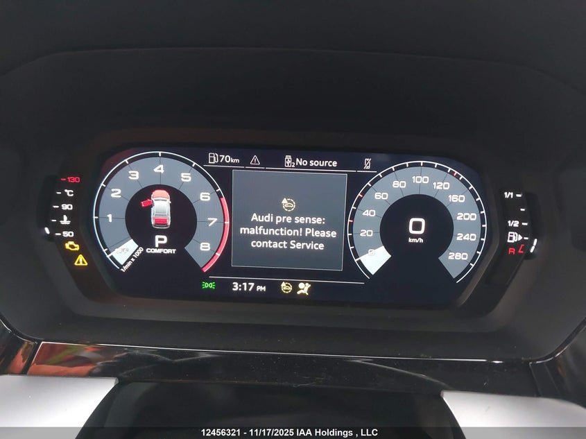 2023 Audi A3 Premium VIN: WAUGUCGY6PA097710 Lot: 12456321