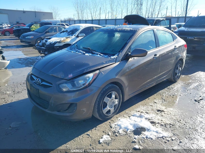KMHCT4AE2CU084756 2012 HYUNDAI ACCENT photo no. 2
