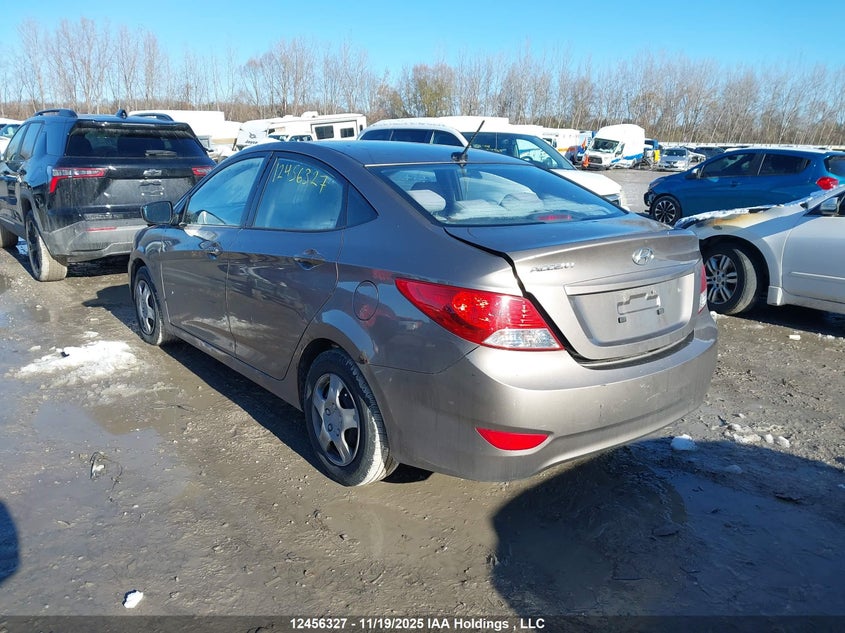 KMHCT4AE2CU084756 2012 HYUNDAI ACCENT photo no. 3