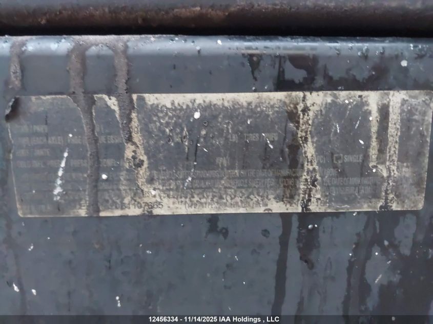 2011 Quality Utility Trailer VIN: 5LEBH1520B1107665 Lot: 12456334