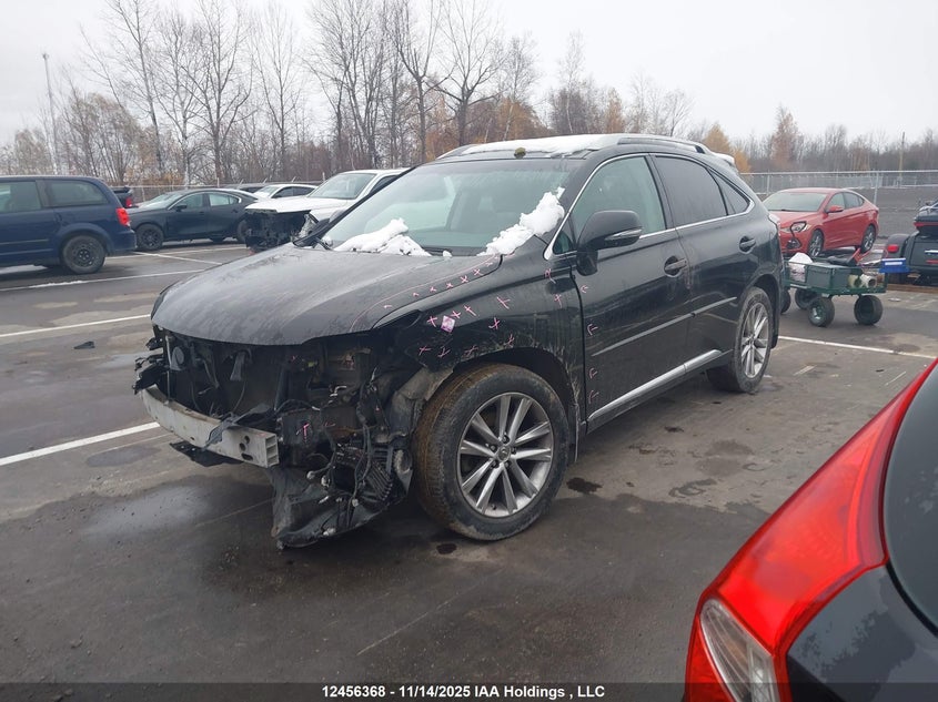 2T2BK1BA4FC276013 2015 LEXUS RX photo no. 2