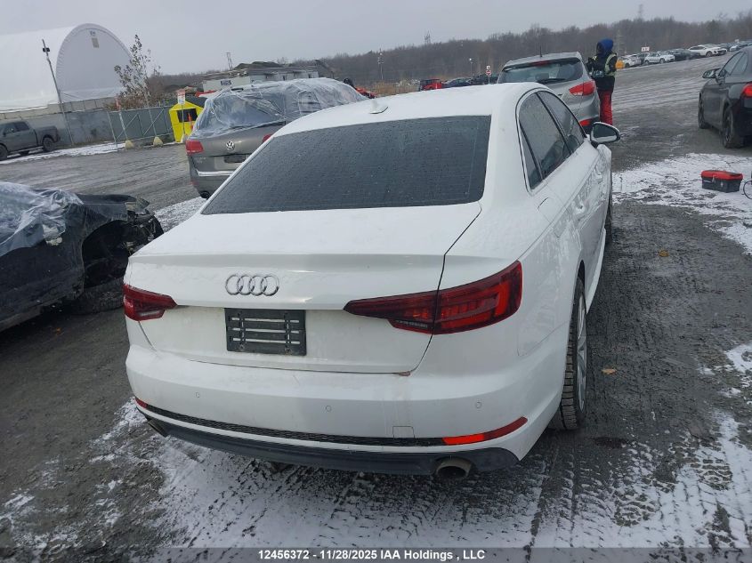 2018 Audi A4 2.0T Komfort VIN: WAUNNAF47JN003485 Lot: 12456372