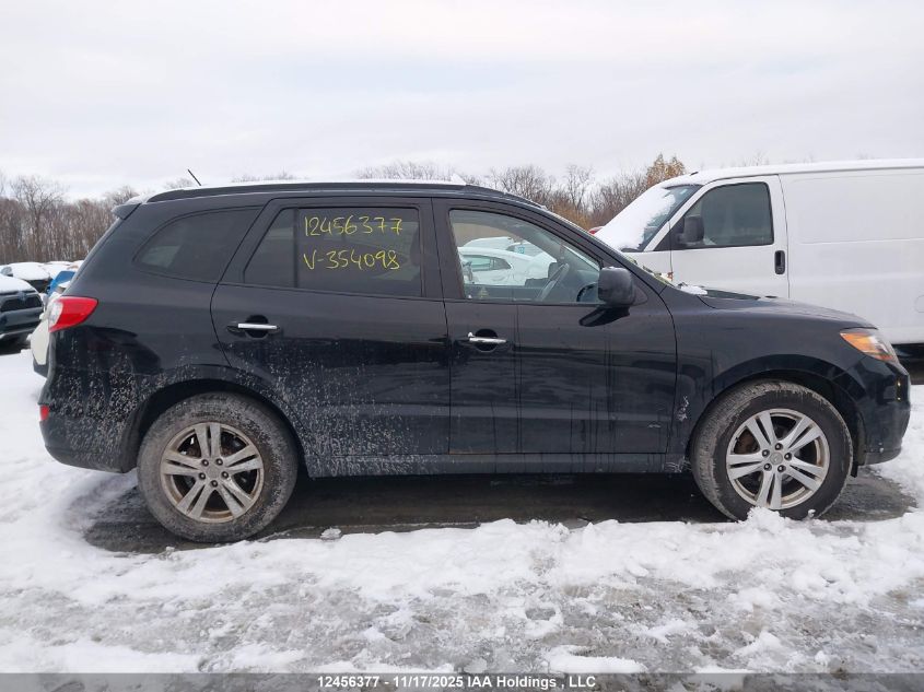 2010 Hyundai Santa Fe Se VIN: 5NMSHDAG5AH354098 Lot: 12456377