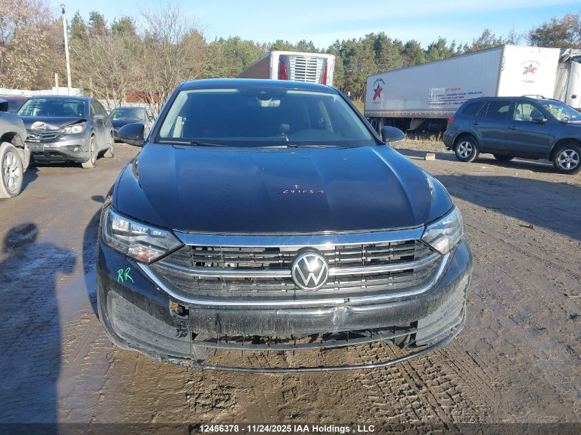 2022 Volkswagen Jetta Comfortline VIN: 3VWEM7BU7NM014675 Lot: 12456378