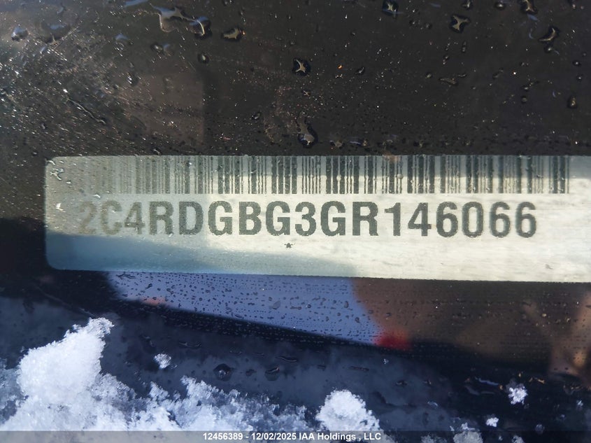 2C4RDGBG3GR146066 2016 DODGE CARAVAN photo no. 19