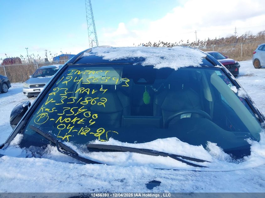 2023 Toyota Rav4 VIN: 2T3R1RFV4PC331862 Lot: 12456393