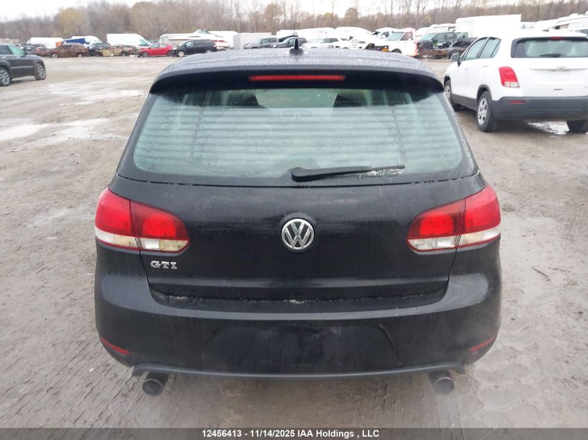 2012 Volkswagen Golf Gti 5-Door VIN: WVWGV7AJXCW097936 Lot: 12456413