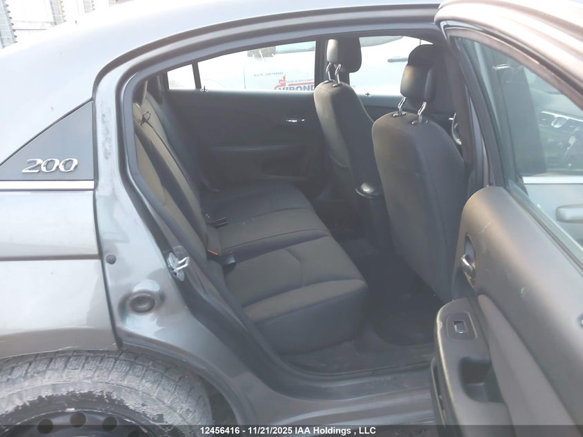 2013 Chrysler 200 Lx VIN: 1C3CCBAB6DN569626 Lot: 12456416