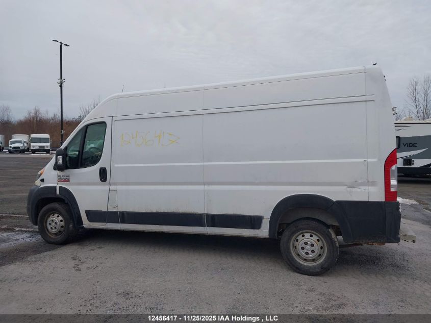 2019 Ram Promaster 3500 High Roof VIN: 3C6URVHG8KE537710 Lot: 12456417