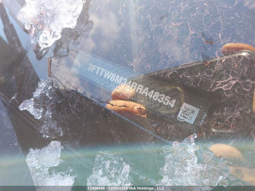 2024 Ford Maverick Lariat VIN: 3FTTW8M34RRA48354 Lot: 12456440