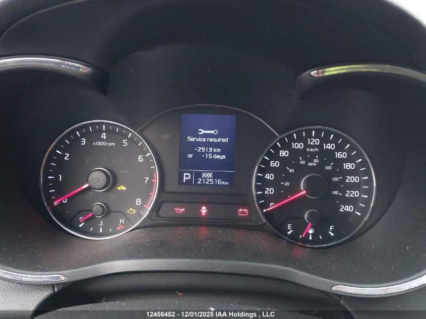 2016 Kia Forte 2.0L Ex/2.0L Lx+ VIN: KNAFX5A81G5450046 Lot: 12456452