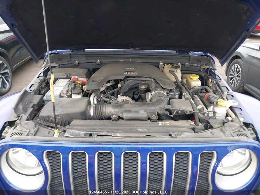 2019 Jeep Wrangler Unlimited Sahara VIN: 1C4HJXEG0KW631698 Lot: 12456455