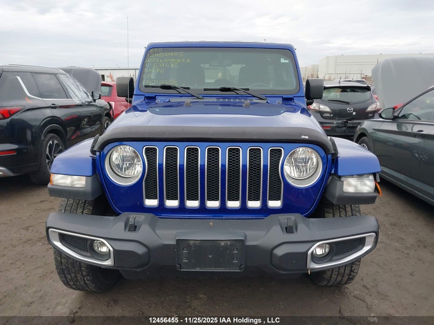 2019 Jeep Wrangler Unlimited Sahara VIN: 1C4HJXEG0KW631698 Lot: 12456455