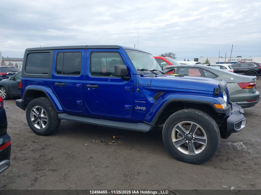 2019 Jeep Wrangler Unlimited Sahara VIN: 1C4HJXEG0KW631698 Lot: 12456455