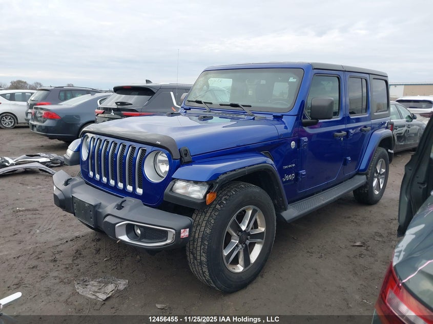 2019 Jeep Wrangler Unlimited Sahara VIN: 1C4HJXEG0KW631698 Lot: 12456455