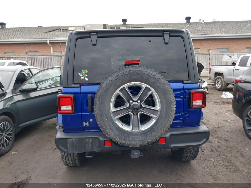 2019 Jeep Wrangler Unlimited Sahara VIN: 1C4HJXEG0KW631698 Lot: 12456455