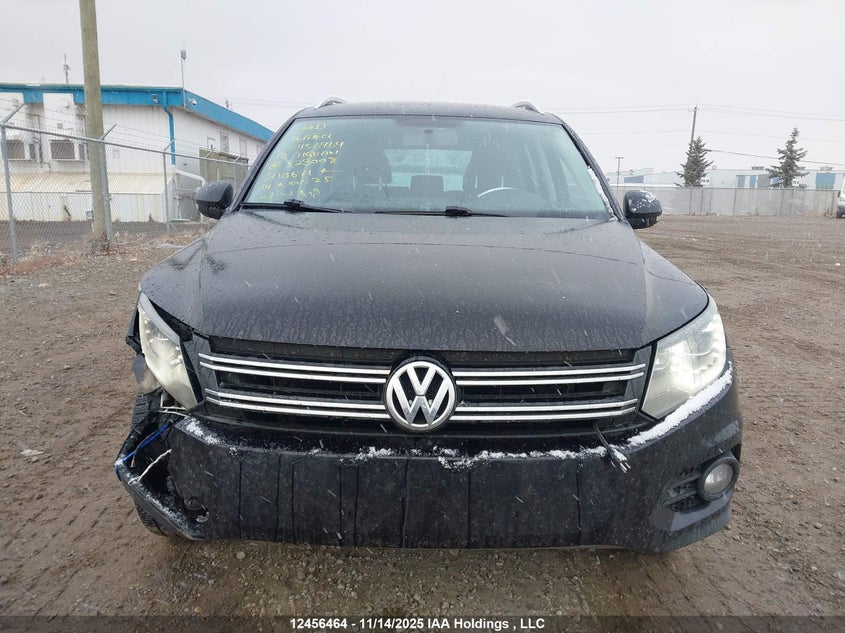 2012 Volkswagen Tiguan S/Se/Sel VIN: WVGBV7AX5CW523008 Lot: 12456464