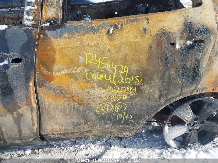 2015 Buick Encore Leather VIN: KL4CJGSB0FB062099 Lot: 12456479