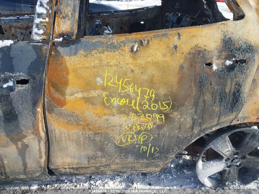 2015 Buick Encore Leather VIN: KL4CJGSB0FB062099 Lot: 12456479