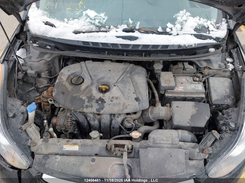 2012 Hyundai Elantra Gls/Limited VIN: 5NPDH4AE6CH128696 Lot: 12456481