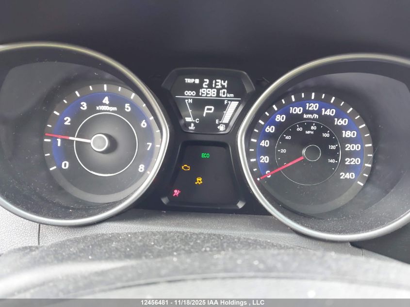 2012 Hyundai Elantra Gls/Limited VIN: 5NPDH4AE6CH128696 Lot: 12456481