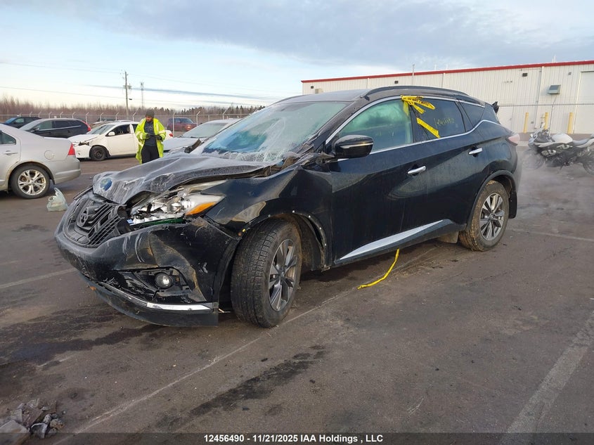 5N1AZ2MH3FN245436 2015 NISSAN MURANO photo no. 2