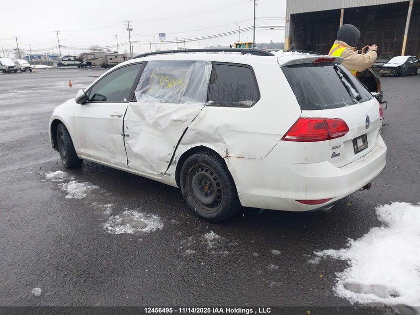 3VW017AU6HM542524 2017 VOLKSWAGEN GOLF SPORTSVAN photo no. 3