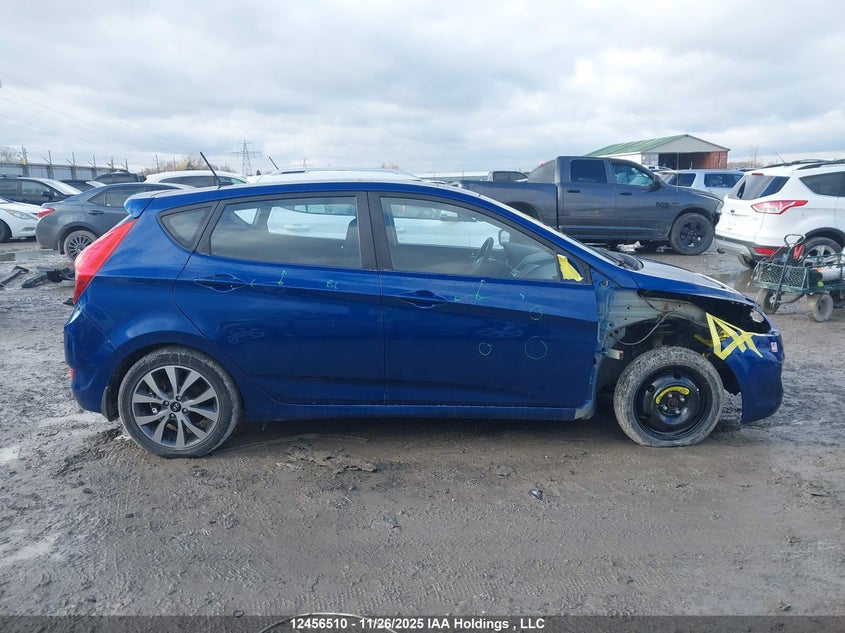 2016 Hyundai Accent VIN: KMHCT5AE1GU270347 Lot: 12456510