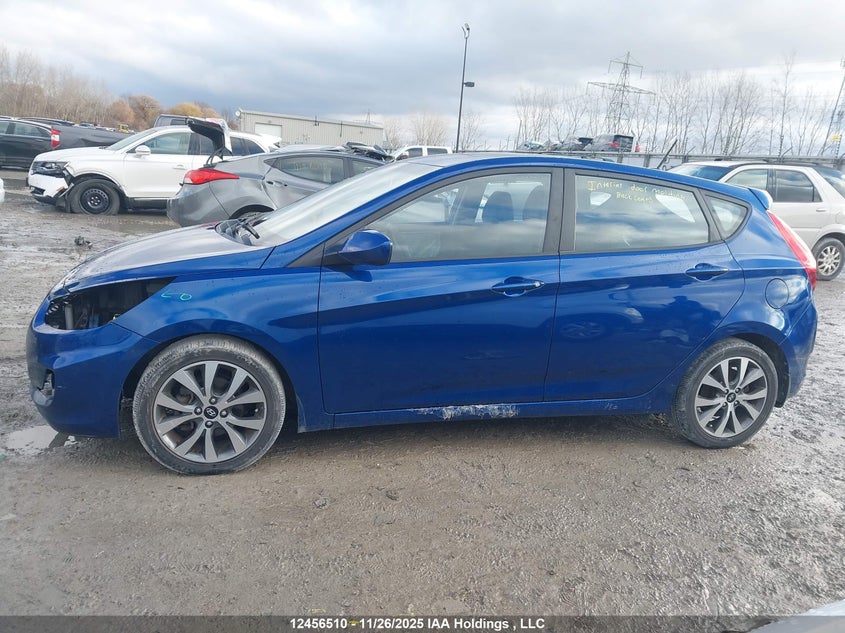 2016 Hyundai Accent VIN: KMHCT5AE1GU270347 Lot: 12456510