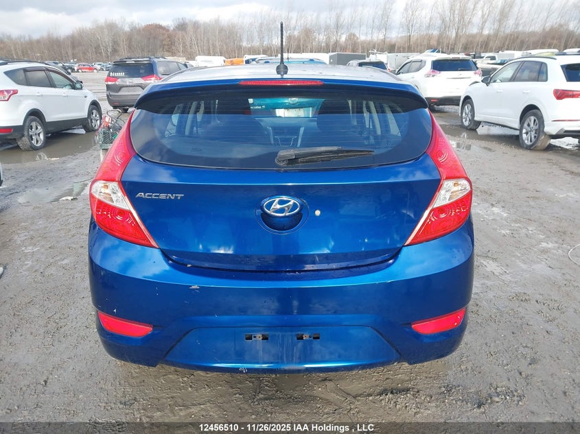 2016 Hyundai Accent VIN: KMHCT5AE1GU270347 Lot: 12456510