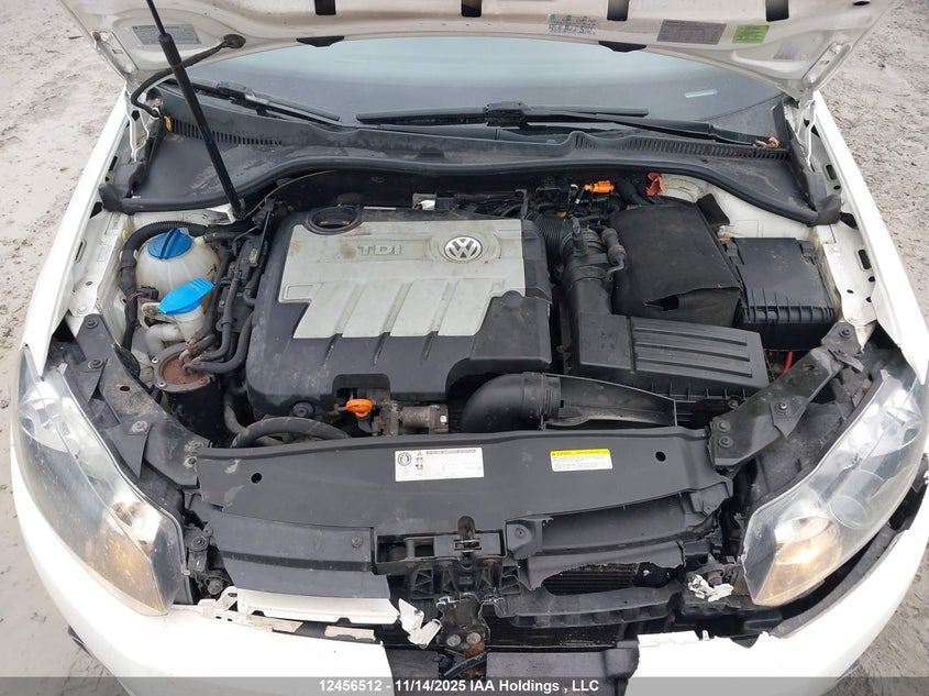 2013 Volkswagen Golf 2.0 Tdi Comfortline/2.0 Tdi Highline VIN: 3VWPL7AJ6DM631857 Lot: 12456512