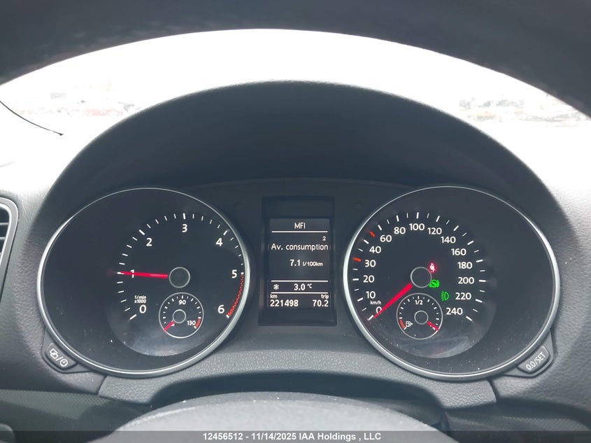 2013 Volkswagen Golf 2.0 Tdi Comfortline/2.0 Tdi Highline VIN: 3VWPL7AJ6DM631857 Lot: 12456512