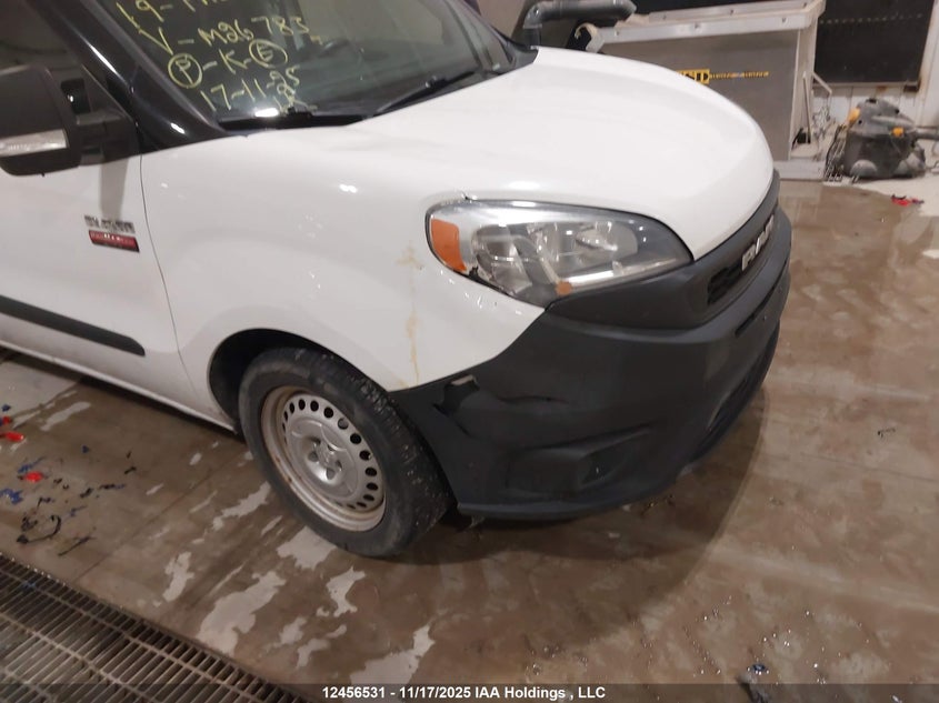 2019 Ram Promaster City Tradesman VIN: ZFBHRFCB0K6M26783 Lot: 12456531