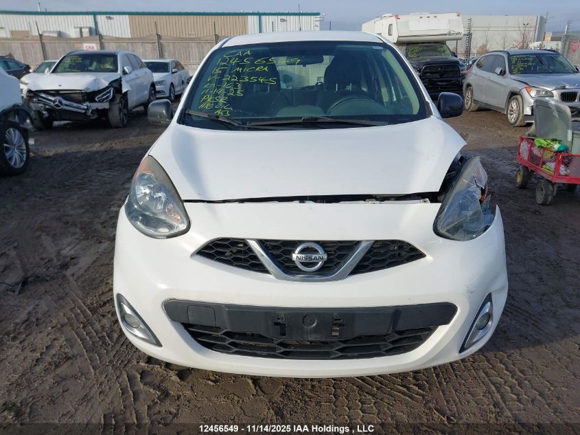 2015 Nissan Micra VIN: 3N1CK3CP4FL223545 Lot: 12456549
