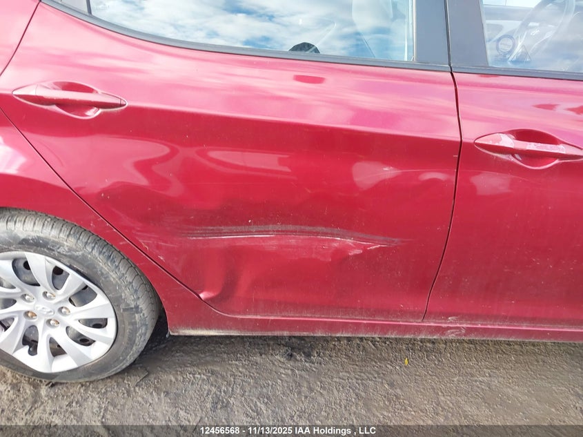 2012 Hyundai Elantra Gl VIN: 5NPDH4AE1CH135510 Lot: 12456568