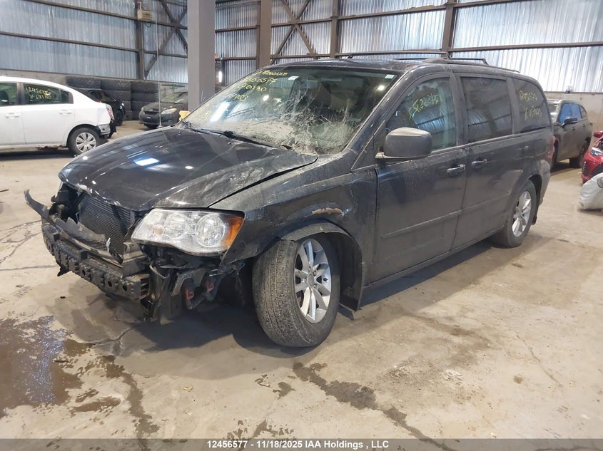 2C4RDGBG4ER457423 2014 DODGE CARAVAN photo no. 2