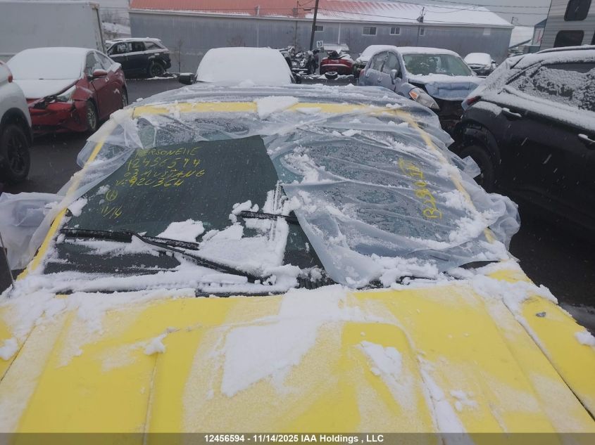 2003 Ford Mustang VIN: 1FAFP44483F420364 Lot: 12456594