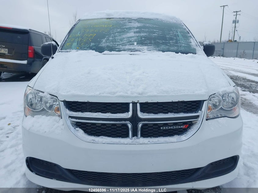 2016 Dodge Grand Caravan Se VIN: 2C4RDGBG3GR397623 Lot: 12456596